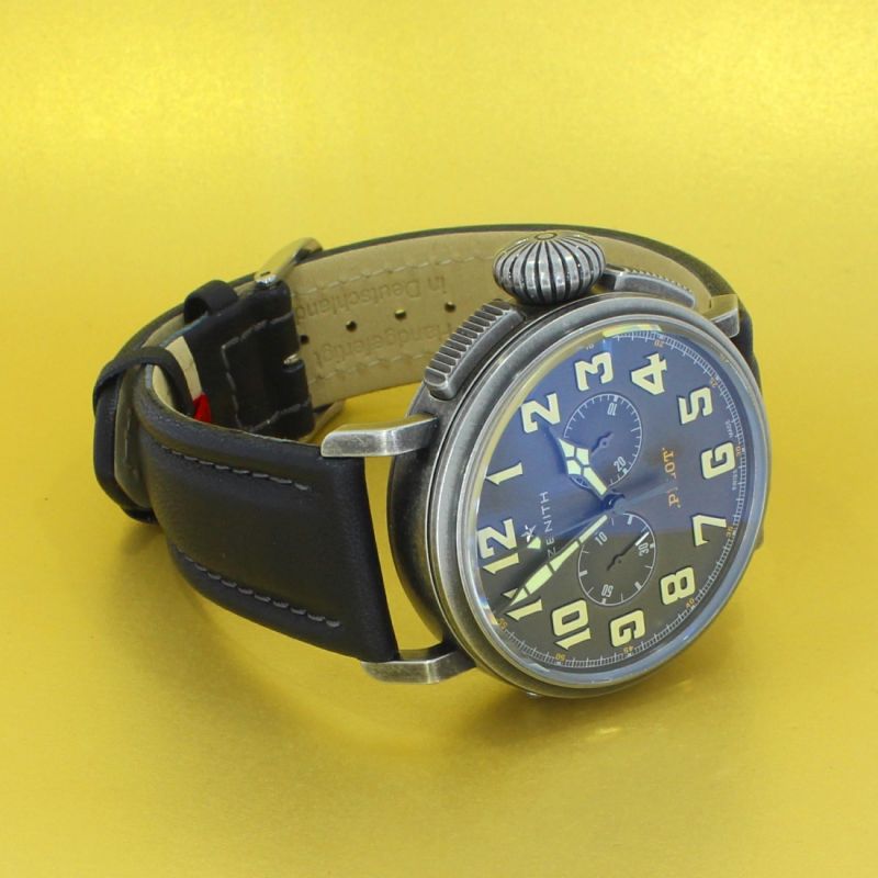 Zenith Pilot Automatik 11.2430.4069 Leder 